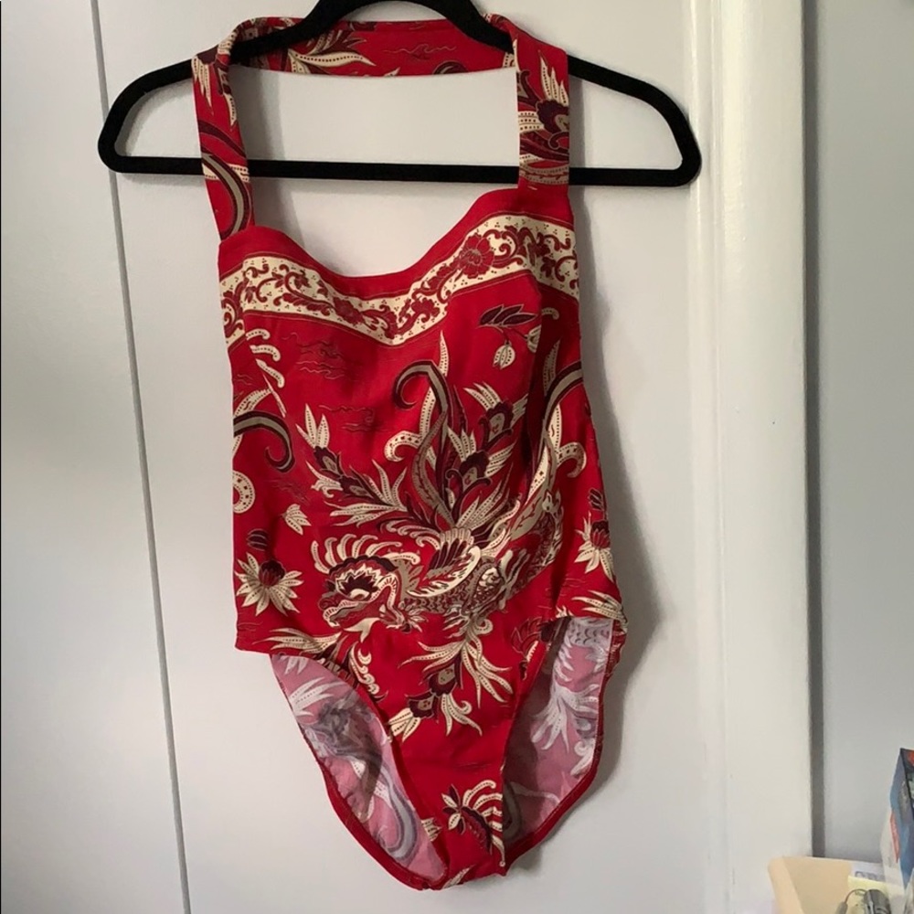 Floral One piece swimsuit